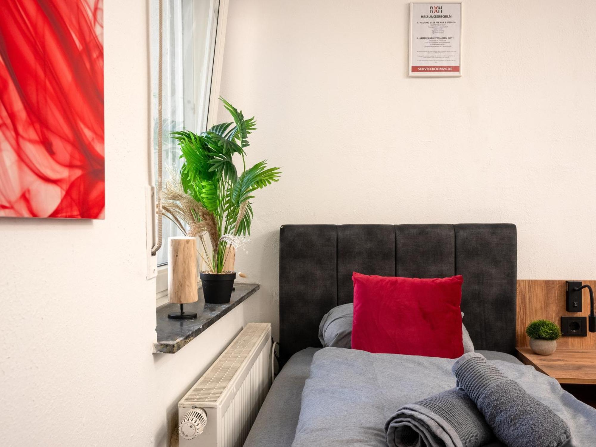 Serviceroom24 - Apartment 4 In Herten Wlan - Smart-Tv - 24-7 Check-In Und Kueche Экстерьер фото